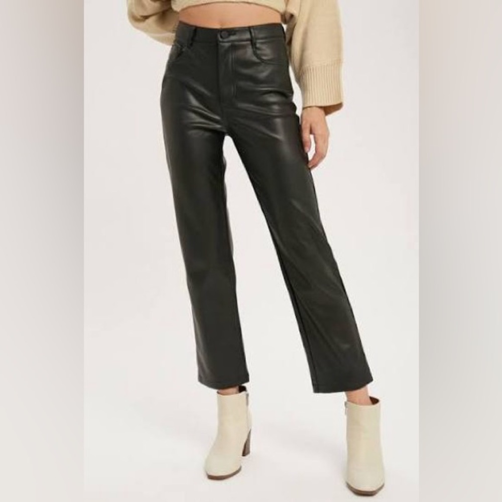 NEW Miou Muse Faux Leather Pants‎ SZ Lg